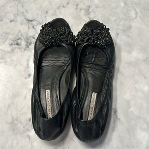 black flats vera wang lavender